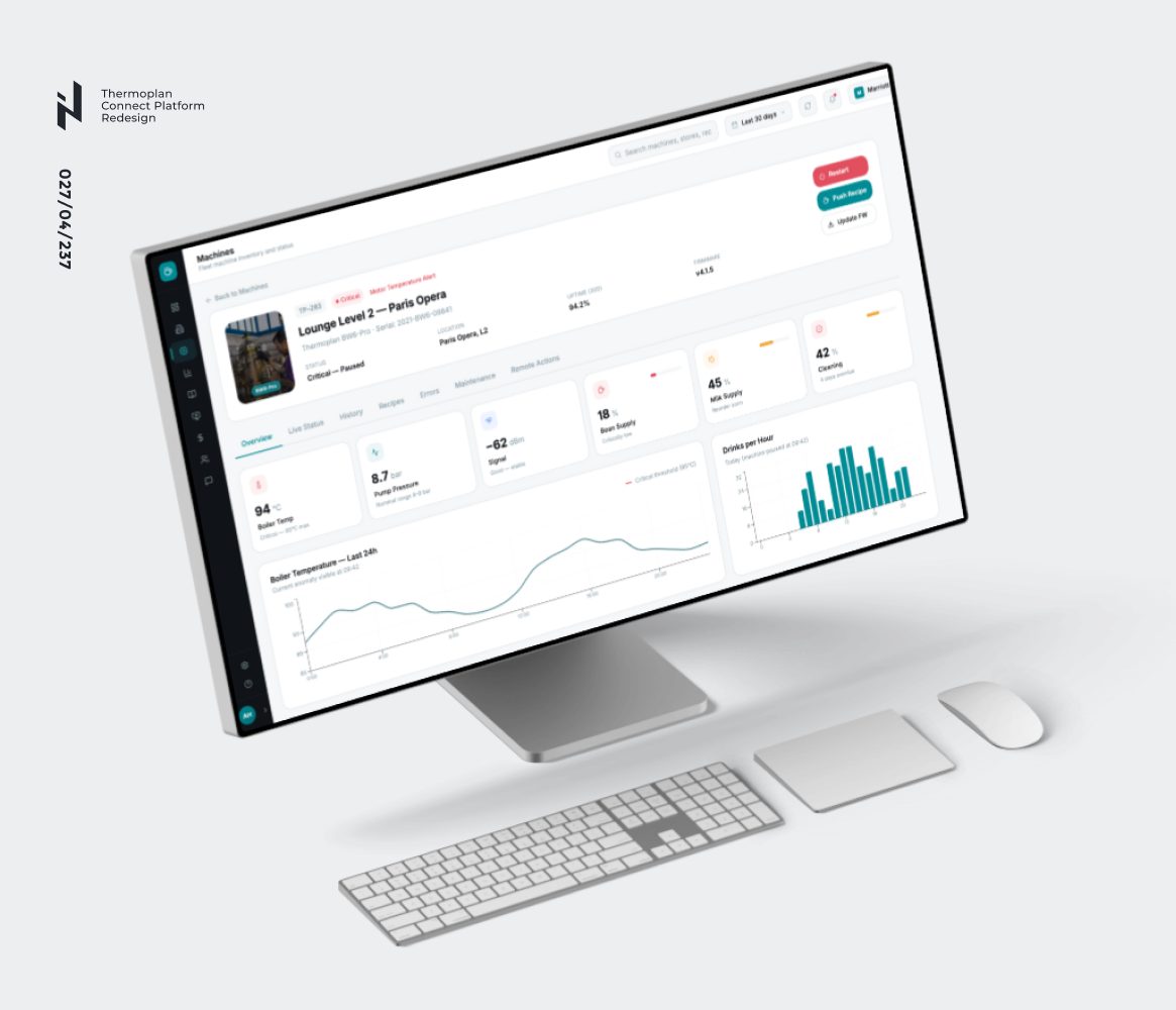 Refonte d’une Plateforme de Surveillance de Flotte IoT